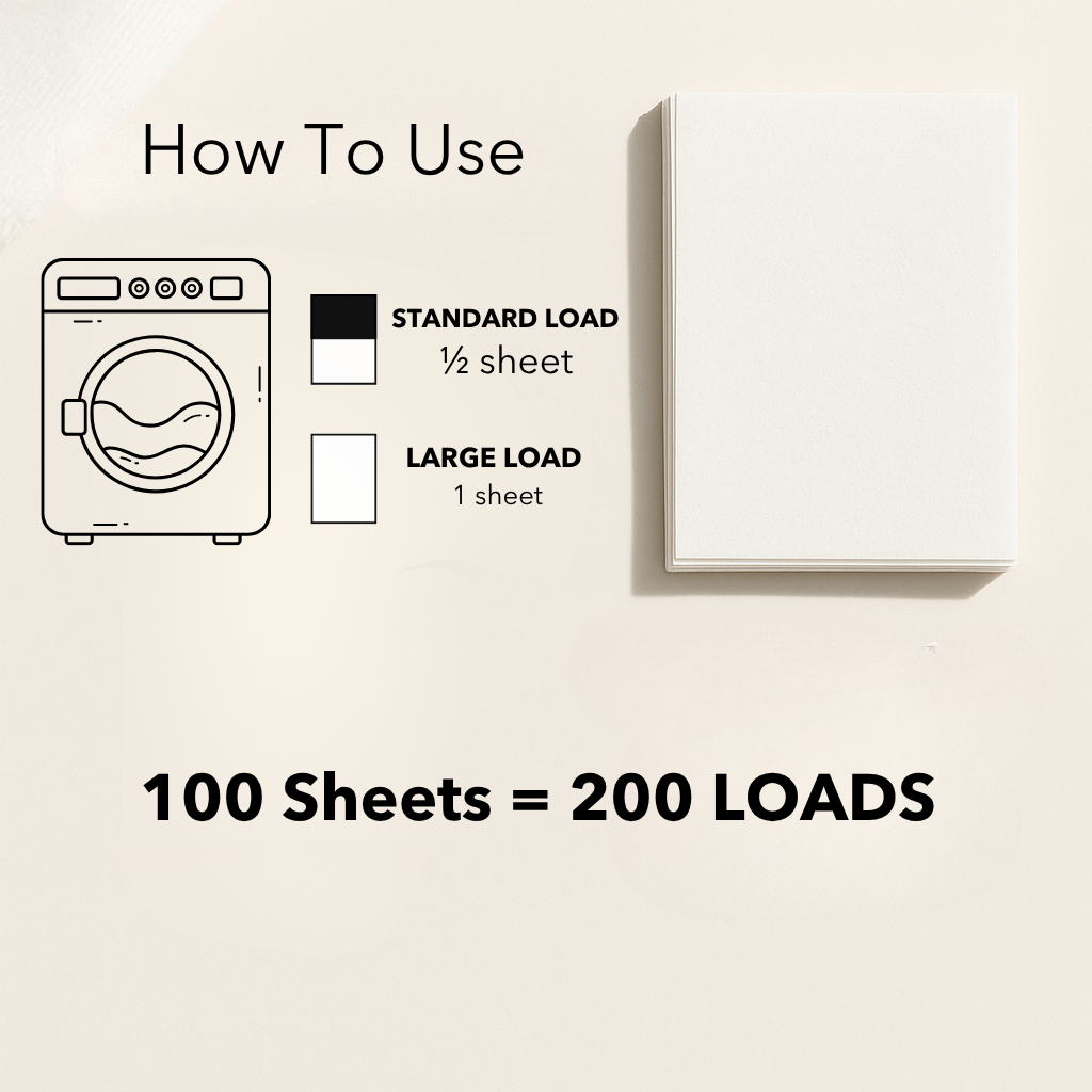 Hook’d Scent laundry detergent sheets Fresh Linen