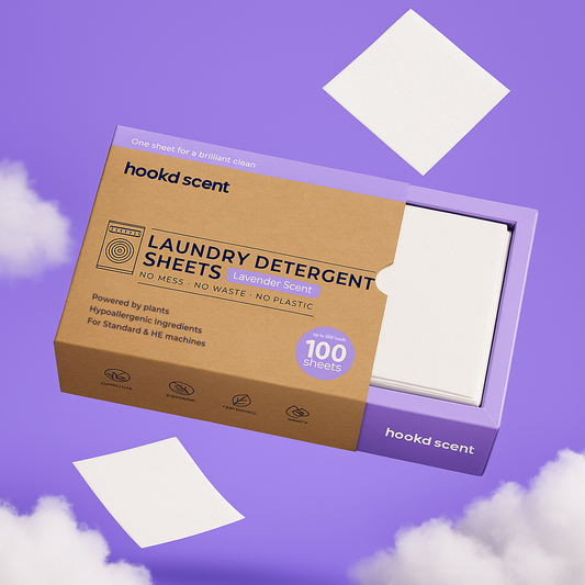 Hook’d Scent laundry detergent sheets Fresh Linen